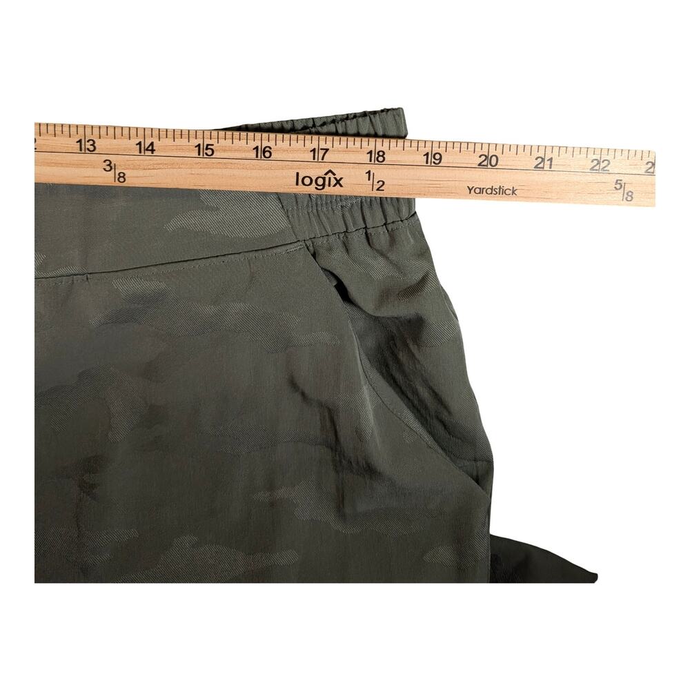 Healing Hands Purple Label Jogger Scrub Pants Womens XL Green Camo Jacquard - Picture 7 of 8